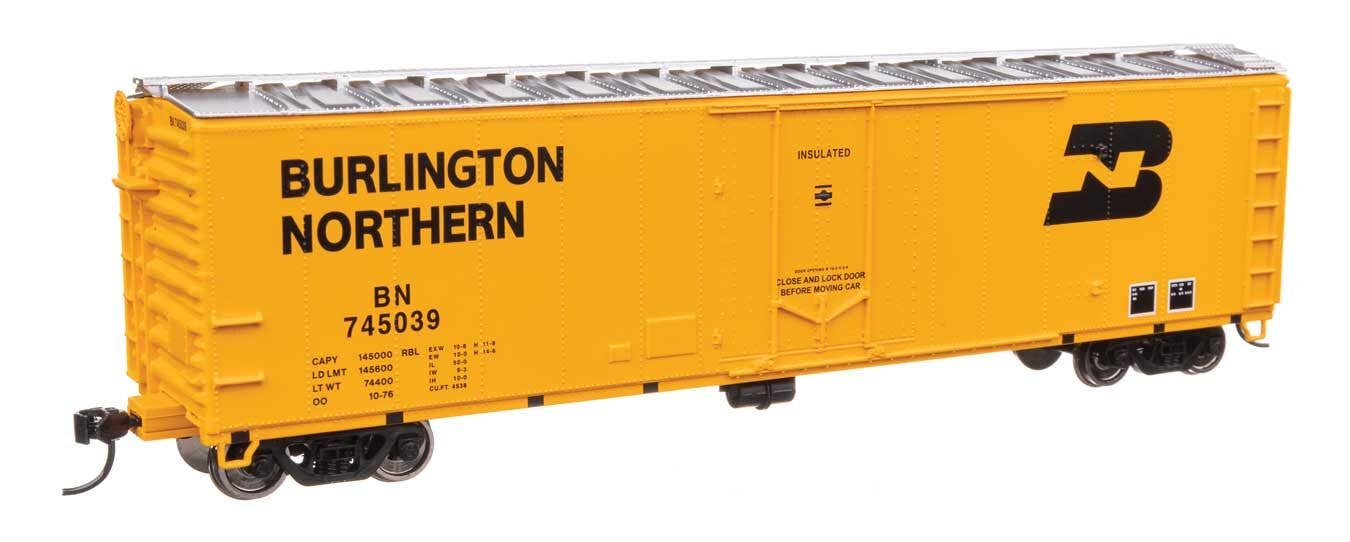 Walthers 910-2849 HO Burlington Northern 50' PC&F Insulated Boxcar RTR #745039