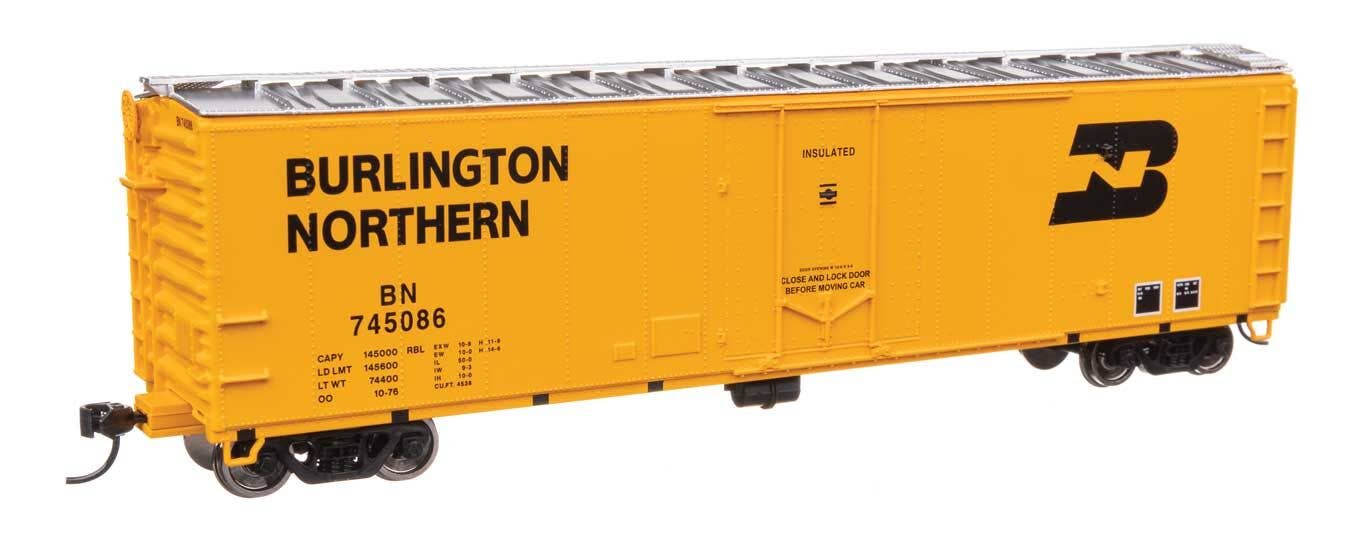 Walthers 910-2852 HO Burlington Northern 50' PC&F Insulated Boxcar RTR #745086
