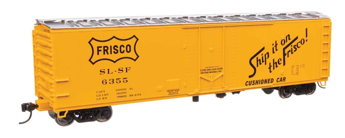 Walthers 910-2858 HO St. Louis-San Francisco 50' PC&F Insulated Boxcar RTR #6355