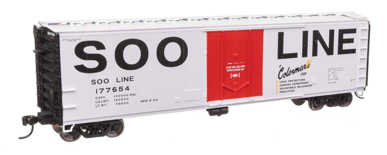 Walthers 910-2867 HO Soo Line 50' PC&F Insulated Boxcar Ready to Run #177654