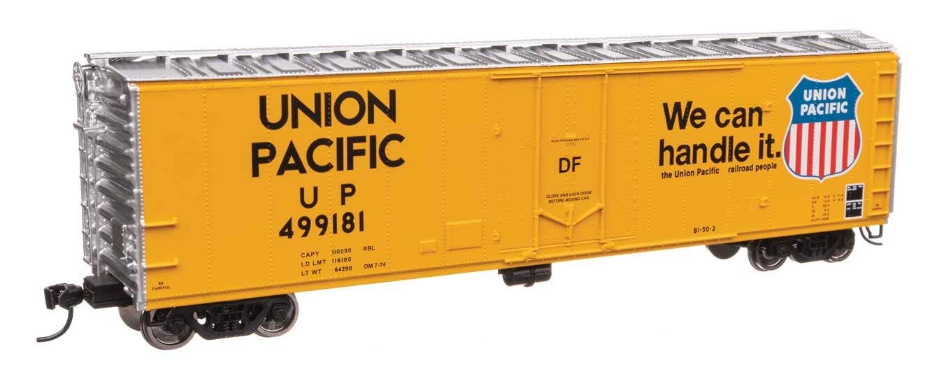 Walthers 910-2872 HO Union Pacific 50' PC&F Insulated Boxcar RTR #499181