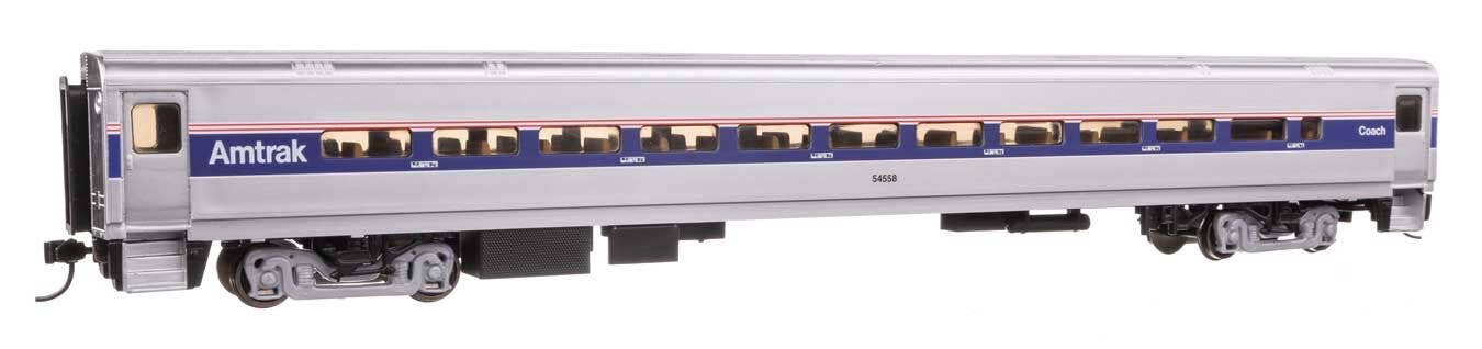 Walthers 910-31008 HO Amtrak Phase IV 85' Horizon Fleet Coach RTR #54558
