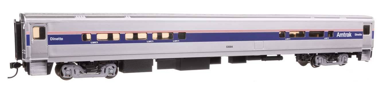 Walthers 910-31058 HO AMTK Ph. IV 85' Horizon Cafe/Club Food Service Car #53004