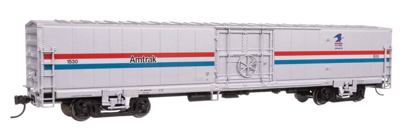 Walthers 910-31104 HO AMTK Ph. III 60' Thrall Material Handling Car MHC-2 #1530