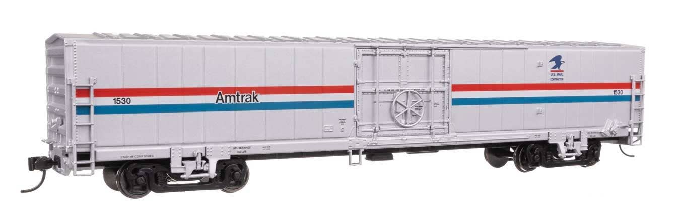 Walthers 910-31104 HO AMTK Ph. III 60' Thrall Material Handling Car MHC-2 #1530