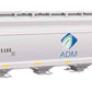 Walthers 910-49205 HO ADM ACF 5250 4-Bay Centerflow Covered Hopper RTR #85100