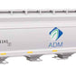Walthers 910-49207 HO ADM ACF 5250 4-Bay Centerflow Covered Hopper RTR #85141