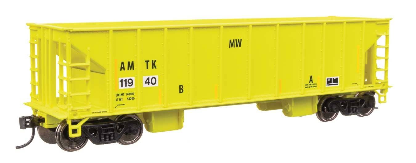 Walthers 910-57003 HO Amtrak 41' Ballast Hopper Ready to Run #11940
