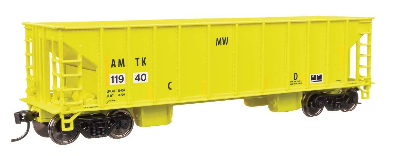 Walthers 910-57003 HO Amtrak 41' Ballast Hopper Ready to Run #11940