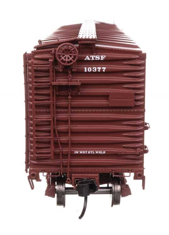 Walthers 920-101672 HO Santa Fe 50' AAR Double-Door Boxcar Ready to Run #10377