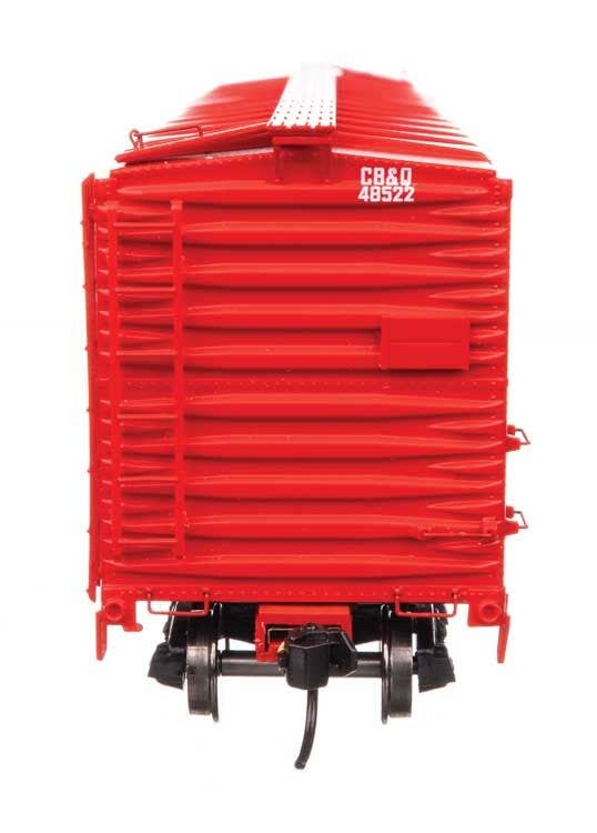 Walthers 920-101673 HO CB&Q 50' AAR Double-Door Boxcar Ready to Run #48522