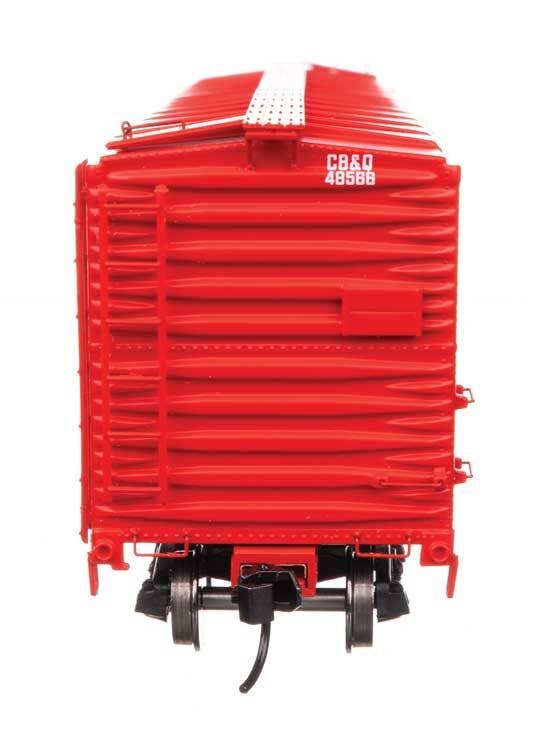 Walthers 920-101674 HO CB&Q 50' AAR Double-Door Boxcar Ready to Run #48566