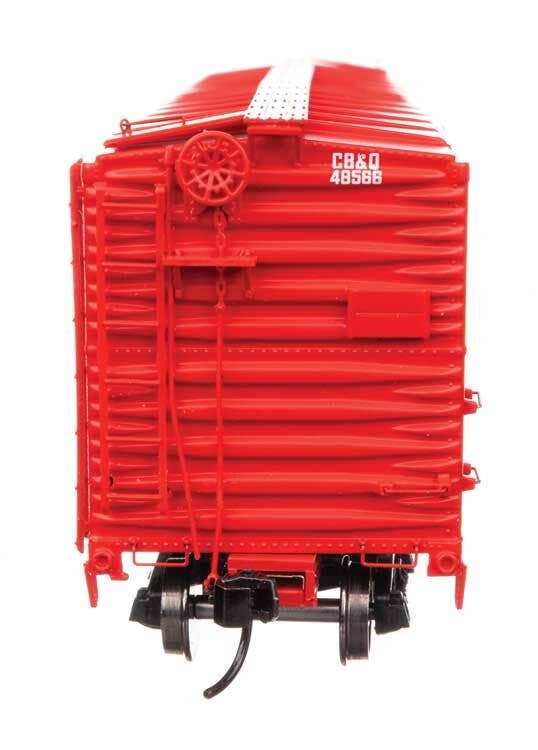 Walthers 920-101674 HO CB&Q 50' AAR Double-Door Boxcar Ready to Run #48566