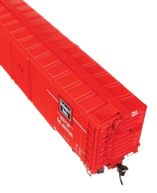 Walthers 920-101674 HO CB&Q 50' AAR Double-Door Boxcar Ready to Run #48566