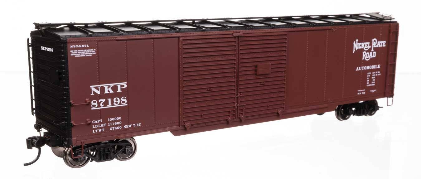 Walthers 920-101678 HO Nickle Plate Road 50' AAR Double-Door Boxcar RTR #87198