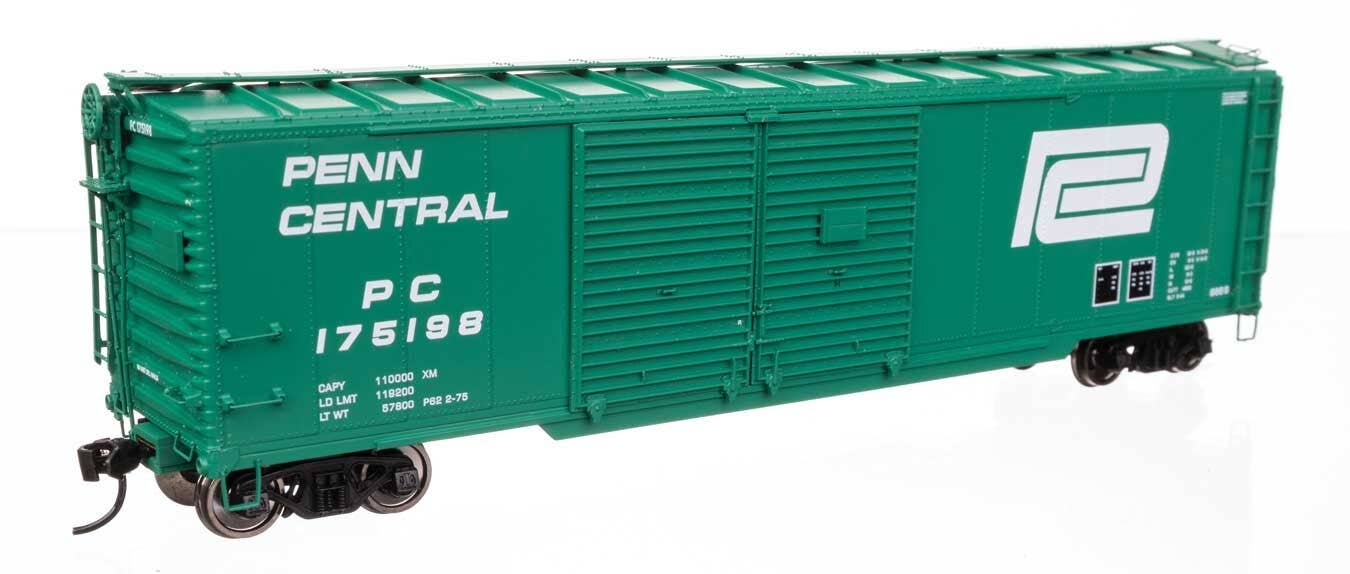 Walthers 920-101679 HO Penn Central 50' AAR Double-Door Boxcar RTR #175198