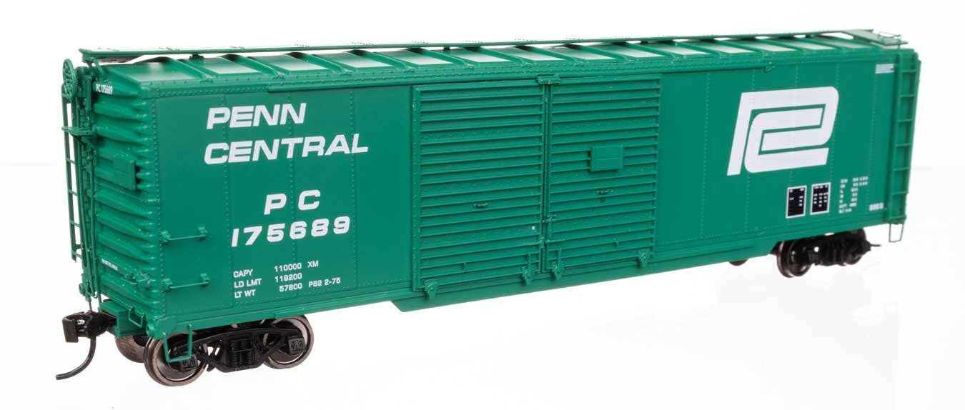 Walthers 920-101681 HO Penn Central 50' AAR Double-Door Boxcar RTR #175689