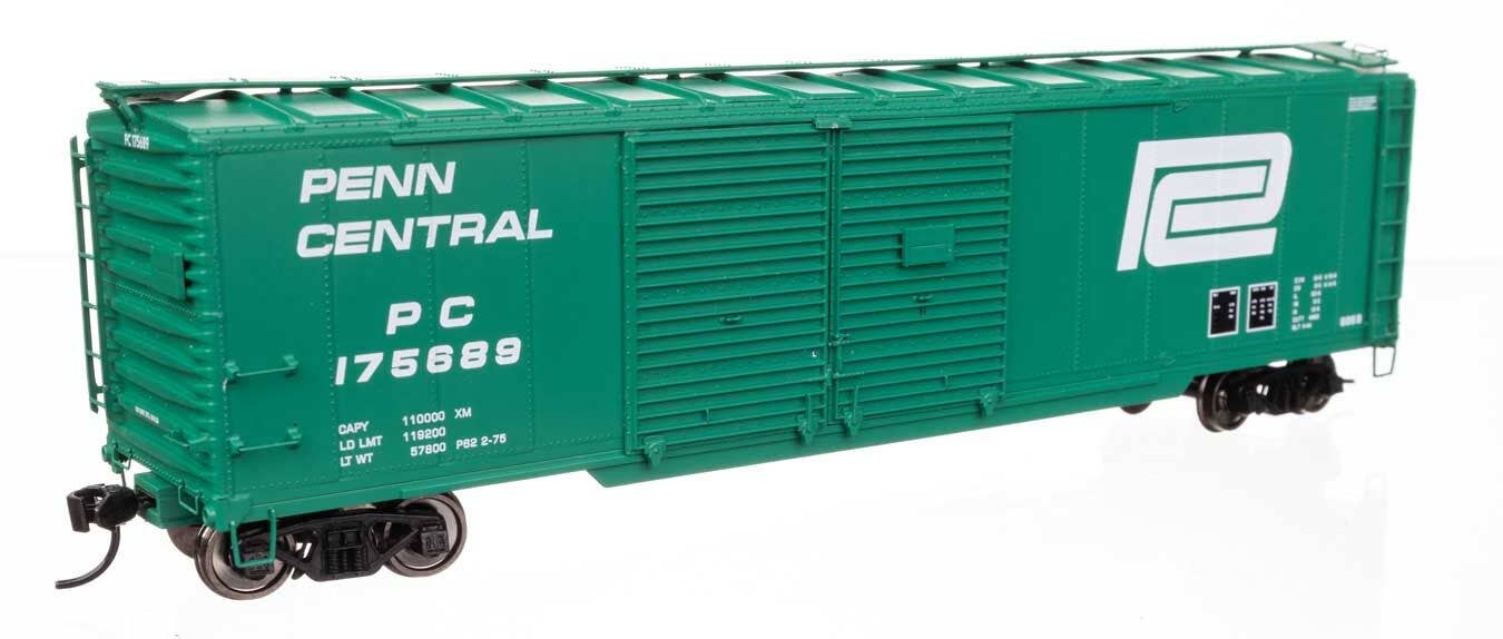 Walthers 920-101681 HO Penn Central 50' AAR Double-Door Boxcar RTR #175689