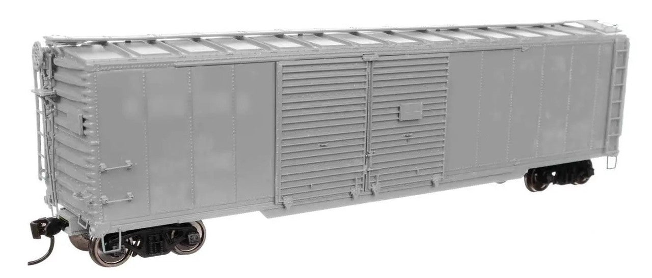 Walthers 920-102000 HO Undecorated 50' AAR Double-Door Boxcar Ready to Run