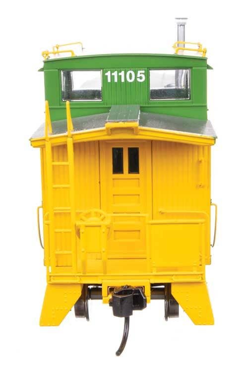 Walthers 920-103255 HO BN 30' GTW Style Wood Caboose w/ Offset Coupola #11105