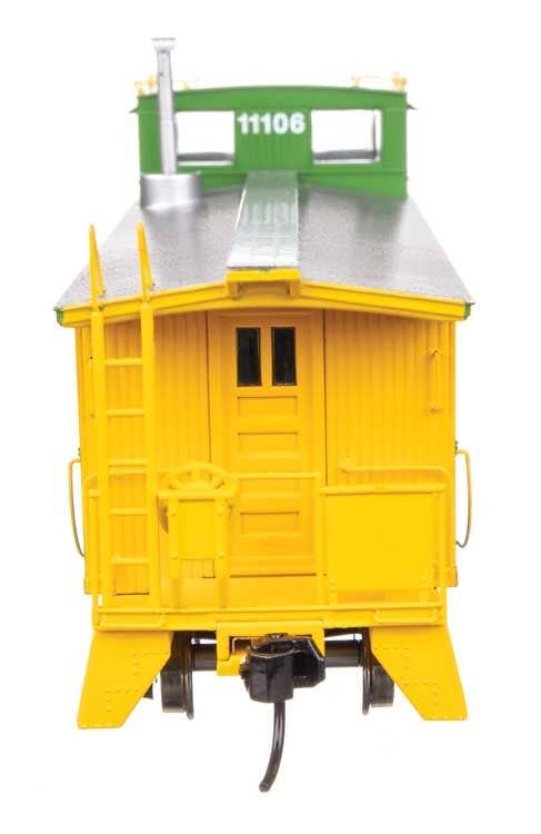 Walthers 920-103256 HO BN 30' GTW Style Wood Caboose w/ Offset Coupola #11106