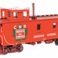Walthers 920-103257 HO CN 30' GTW Style Wood Caboose w/ Offset Coupola #78940