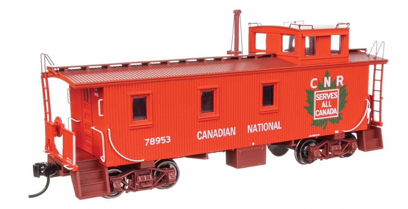 Walthers 920-103258 HO CN 30' GTW Style Wood Caboose w/ Offset Coupola #78953