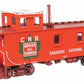 Walthers 920-103258 HO CN 30' GTW Style Wood Caboose w/ Offset Coupola #78953