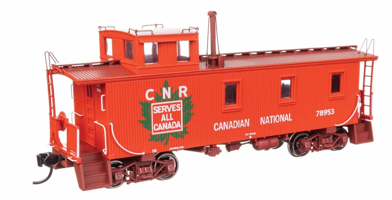 Walthers 920-103258 HO CN 30' GTW Style Wood Caboose w/ Offset Coupola #78953