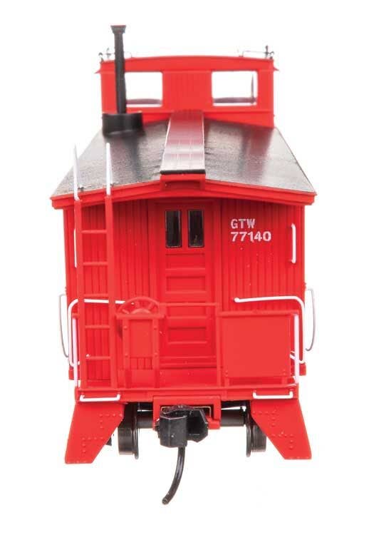 Walthers 920-103263 HO GTW 30' GTW Style Wood Caboose w/ Offset Coupola #77140