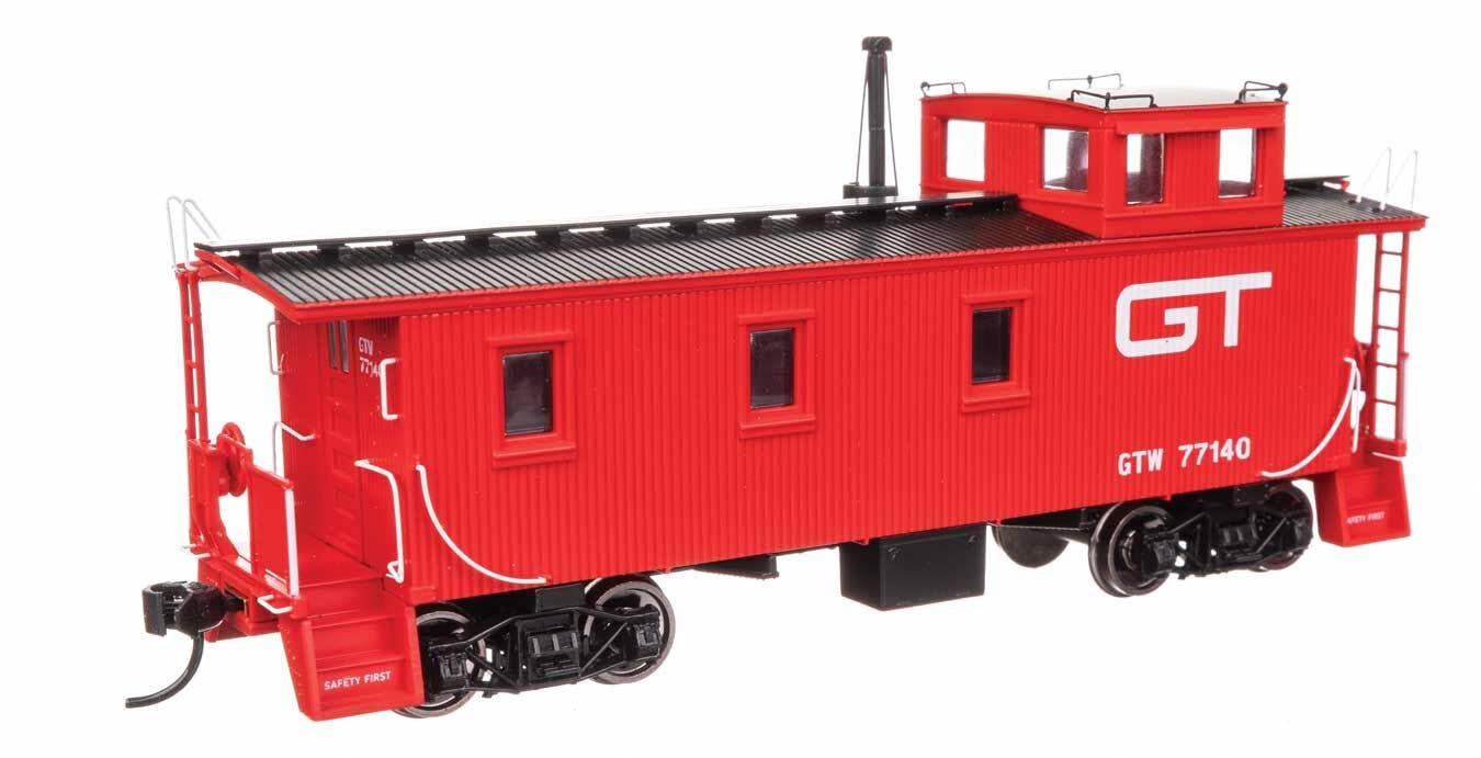 Walthers 920-103263 HO GTW 30' GTW Style Wood Caboose w/ Offset Coupola #77140