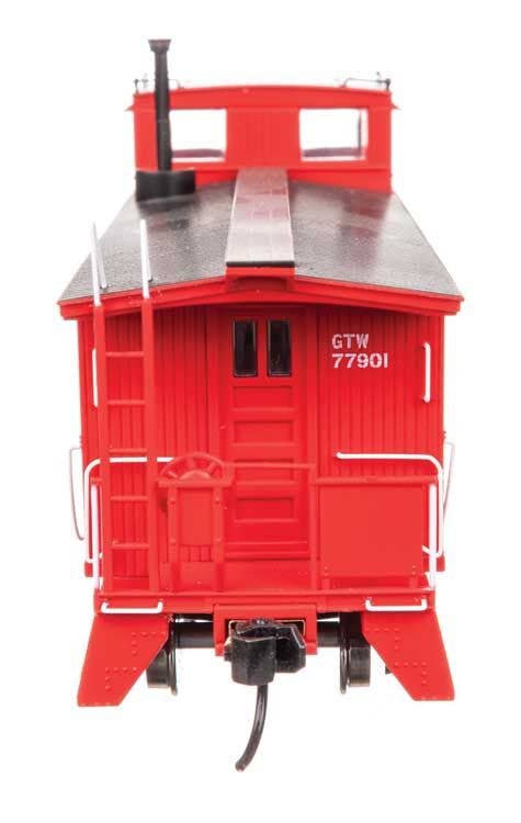 Walthers 920-103264 HO GTW 30' GTW Style Wood Caboose w/ Offset Coupola #77901