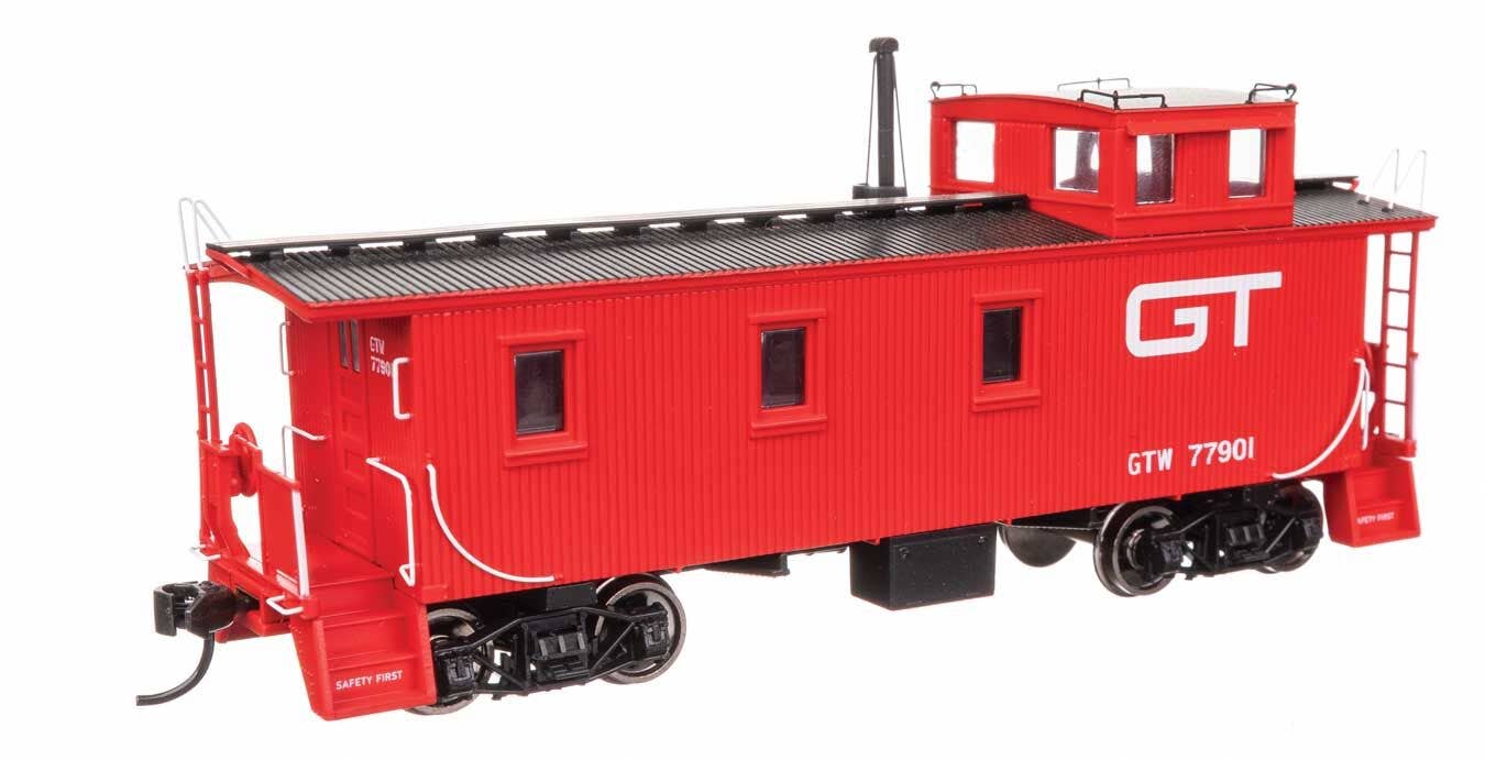 Walthers 920-103264 HO GTW 30' GTW Style Wood Caboose w/ Offset Coupola #77901