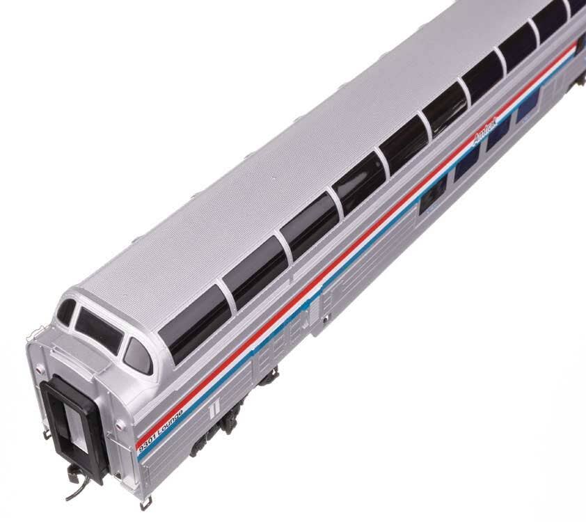 Walthers 920-13601 HO Amtrak Ph. III 85' Budd Great Dome Ready to Run #9301