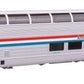 Walthers 920-13601 HO Amtrak Ph. III 85' Budd Great Dome Ready to Run #9301