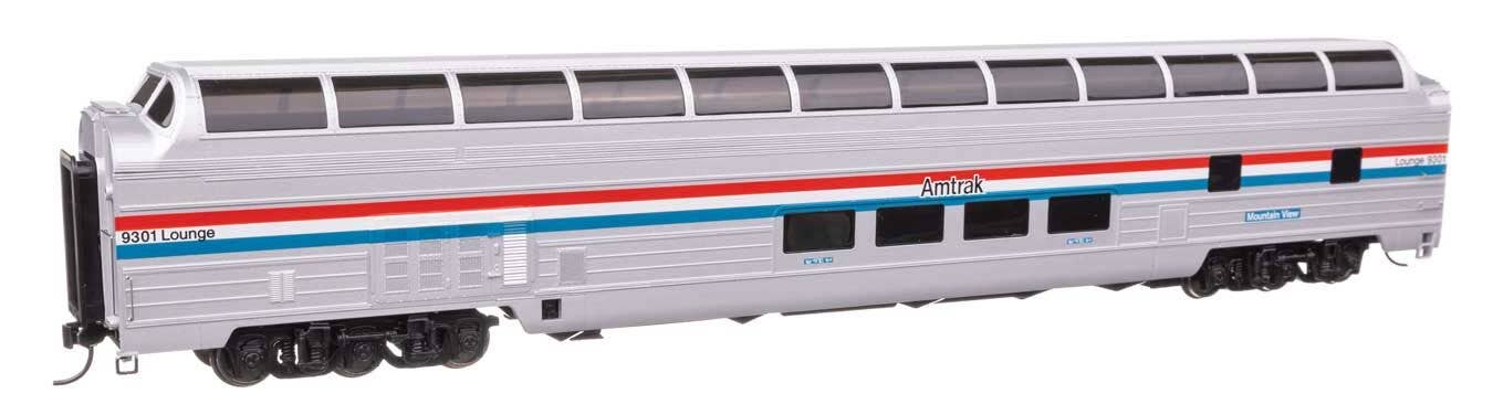 Walthers 920-13601 HO Amtrak Ph. III 85' Budd Great Dome Ready to Run #9301