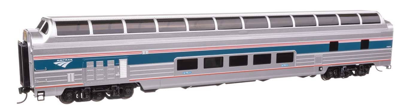 Walthers 920-13604 HO Amtrak Ph. VI 85' Budd Great Dome with Decal Ready to Run