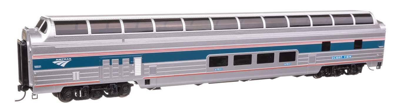 Walthers 920-13605 HO Amtrak Ph. VI 85' Budd Great Dome Ready to Run #10031