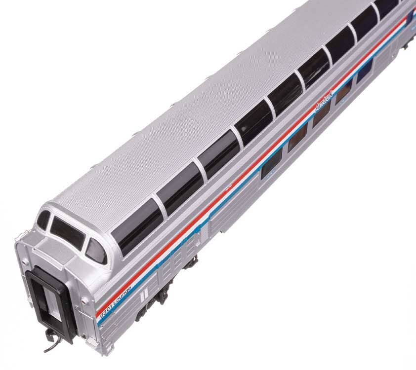 Walthers 920-14601 HO Amtrak Ph. III 85' Budd Great Dome Lighted RTR #9301