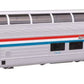 Walthers 920-14601 HO Amtrak Ph. III 85' Budd Great Dome Lighted RTR #9301