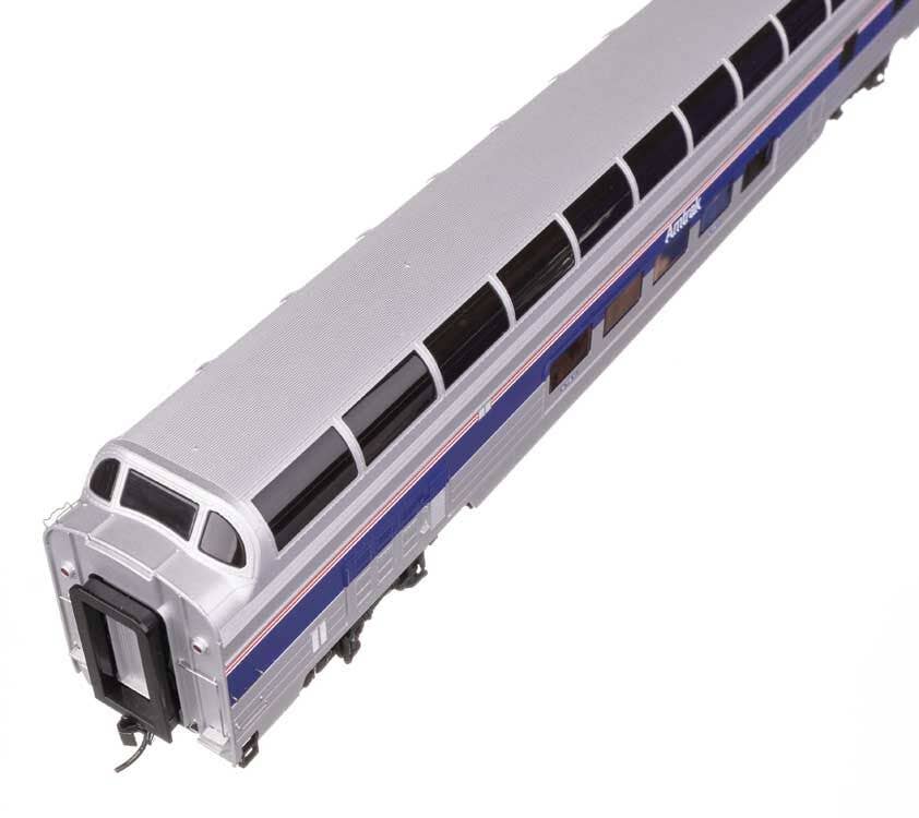 Walthers 920-14602 HO Amtrak Ph. IV 85' Budd Great Dome Lighted with Decal RTR