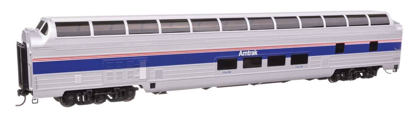Walthers 920-14602 HO Amtrak Ph. IV 85' Budd Great Dome Lighted with Decal RTR