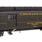 Walthers 920-17413 HO C&O 70' Heavyweight RPO-Baggage Car w/ Clerestory Roof #84