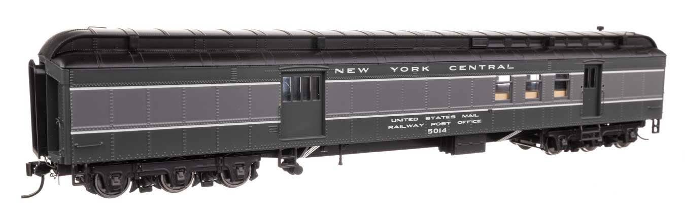 Walthers 920-17416 HO NYC 70' Heavyweight RPO-Baggage Car RTR #5014 LN