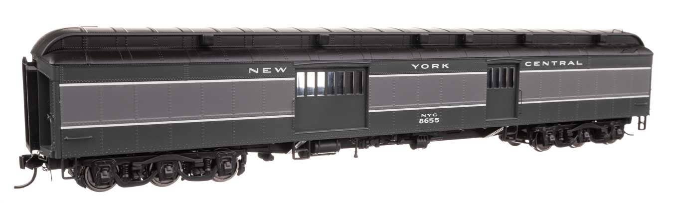 Walthers 920-17506 HO NYC 70' Heavyweight Baggage Car with Clerestory Roof #8655