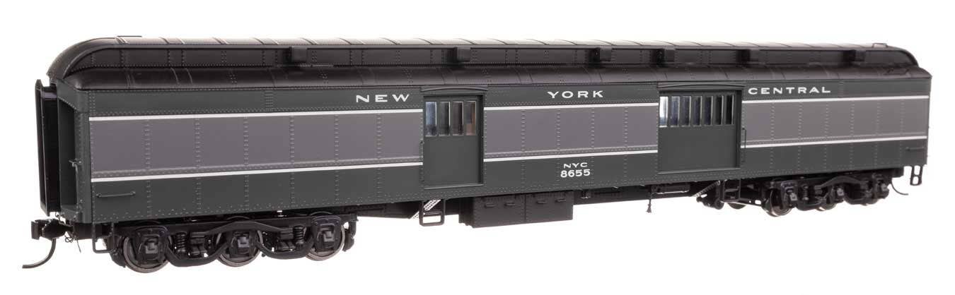 Walthers 920-17506 HO NYC 70' Heavyweight Baggage Car with Clerestory Roof #8655