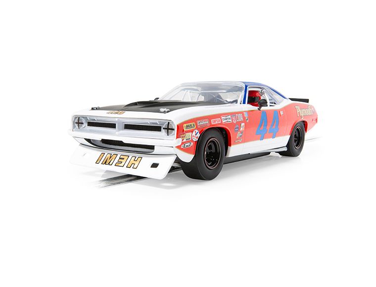 Scalextric C4525 1:32 Spa Summer Classic 2023 Plymouth Barracuda Slot Car