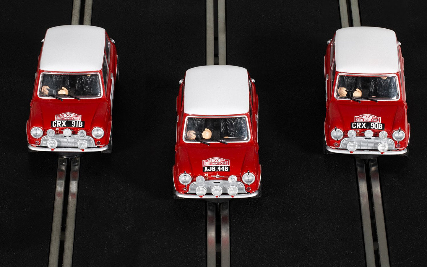 Scalextric C4488A 1:32 1965 Monte Carlo Rally Mini Triple Car Pack