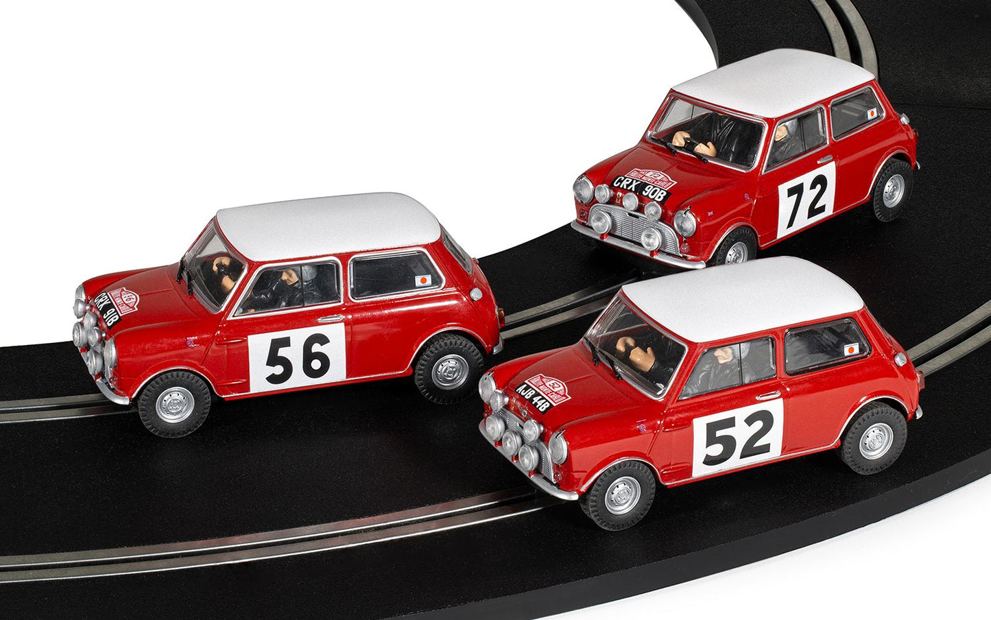 Scalextric C4488A 1:32 1965 Monte Carlo Rally Mini Triple Car Pack