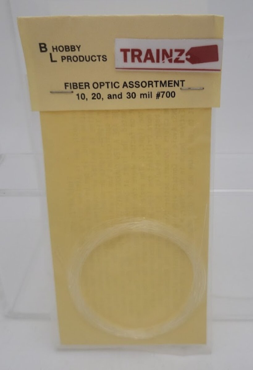 BL Hobby Products 183-700 Fiber Optic Assortment 10, 20, & 30 mil